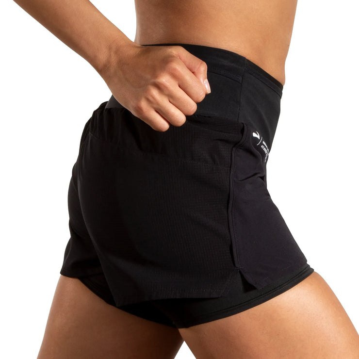 Brooks High Point 3" 2-in-1 Short 2.0 - Femme