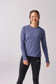 Brooks Luxe Long Sleeve - Femme
