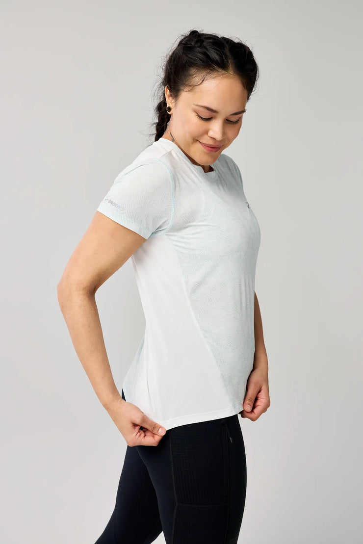 Brooks Sprint Free Short Sleeve 3.0 - Femme