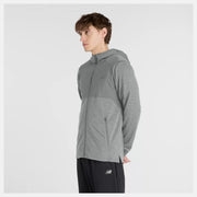 New Balance Heat Grid Hooded Full Zip - Homme