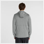 New Balance Heat Grid Hooded Full Zip - Homme