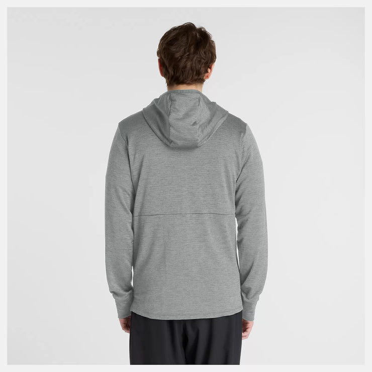 New Balance Heat Grid Hooded Full Zip - Homme