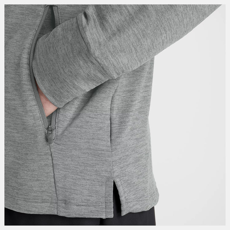 New Balance Heat Grid Hooded Full Zip - Homme