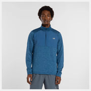 New Balance Athletics Heat Grid 1/2 Zip - Homme
