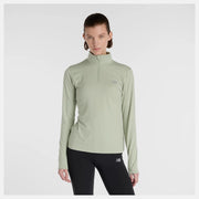 New Balance Sport Essentials Space Dye 1/4 Zip - Femme