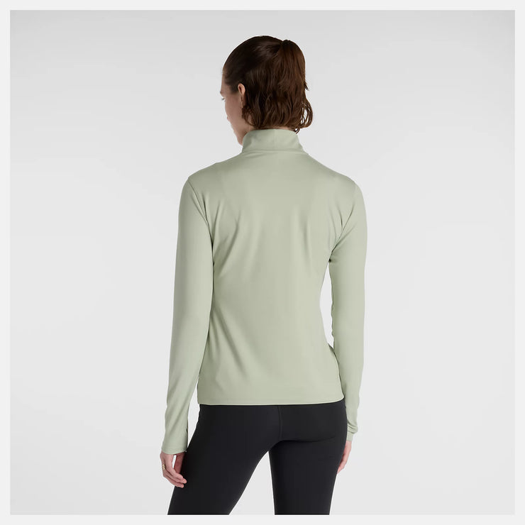 New Balance Sport Essentials Space Dye 1/4 Zip - Femme