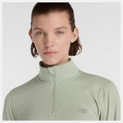 New Balance Sport Essentials Space Dye 1/4 Zip - Femme