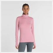 New Balance Sport Essentials Space Dye 1/4 Zip - Femme
