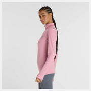 New Balance Sport Essentials Space Dye 1/4 Zip - Femme