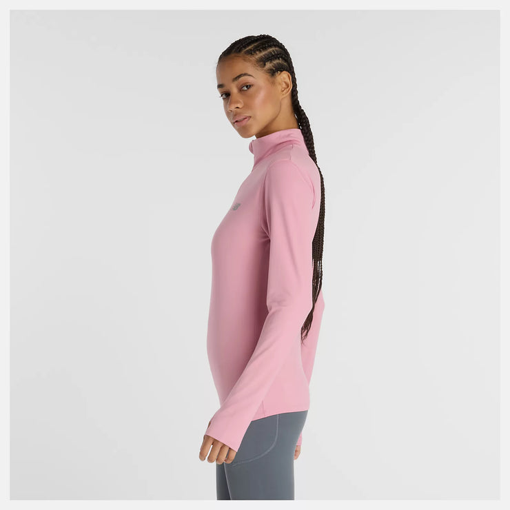New Balance Sport Essentials Space Dye 1/4 Zip - Femme
