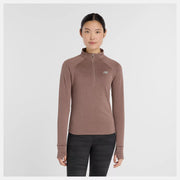 New Balance Athletics Heat Grid 1/2 Zip - Femme