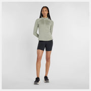 New Balance Athletics Heat Grid 1/2 Zip - Femme