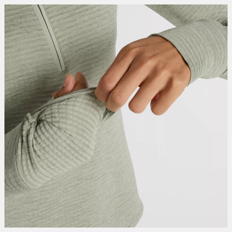 New Balance Athletics Heat Grid 1/2 Zip - Femme