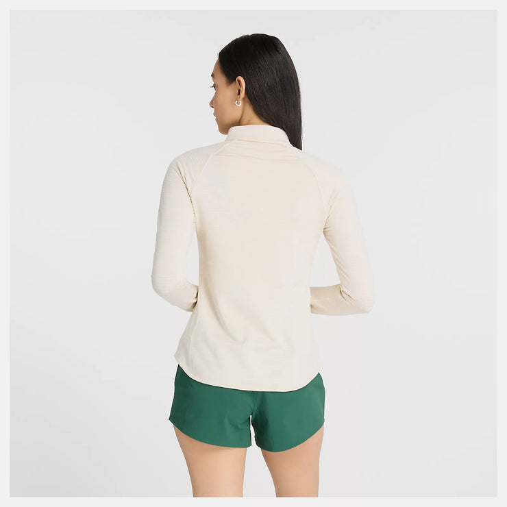 New Balance Athletics Heat Grid 1/2 Zip - Femme