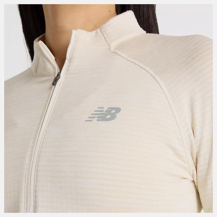 New Balance Athletics Heat Grid 1/2 Zip - Femme