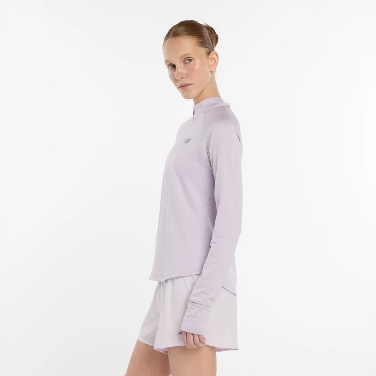 New Balance Athletics Heat Grid 1/2 Zip - Femme